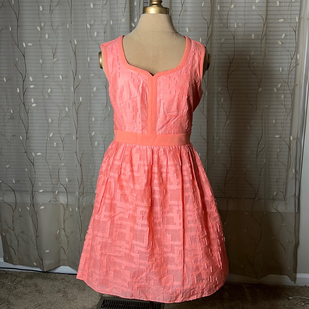 Antonio Melani Size 6 Coral Dress